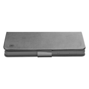 coque iphone 15 pro max book agenda cellularline noir