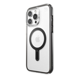 coque iphone 15 pro max presidio perfect clear clicklock magsafe speck noir givré
