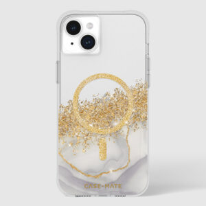coque iphone 15 plus karat marble magsafe case mate marbre