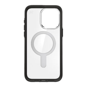 coque iphone 15 pro max presidio perfect clear clicklock magsafe speck noir givré