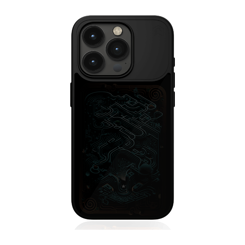 coque iphone 15 pro reveal warm magsafe stm noir