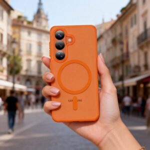 coque samsung galaxy s26 magmat tech protect orange