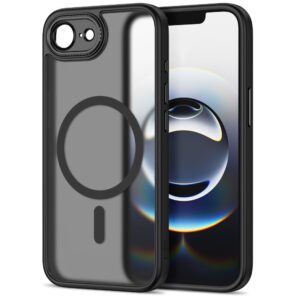 coque iphone 16e / 17e magcam tech protect noir mat