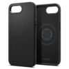 coque iphone 16e / 17e liquid air spigen noir mat