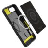 coque iphone 16e / 17e rugged armor spigen noir mat