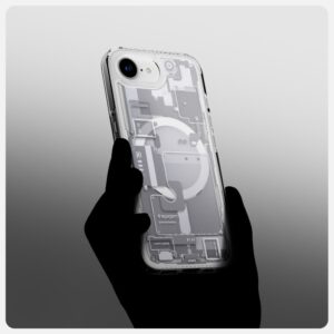 coque iphone 16e / 17e ultra hybrid spigen blanc