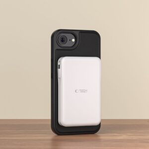 coque iphone 16e / 17e tech protect noir mat
