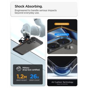 coque samsung galaxy s26+ tough armor spigen anthracite