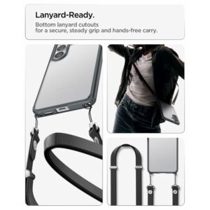 coque samsung galaxy s26+ ultra hybrid spigen gris