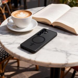 coque samsung galaxy s26+ magmat tech protect noir mat
