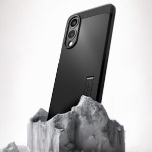 coque samsung galaxy s25 tough armor spigen noir