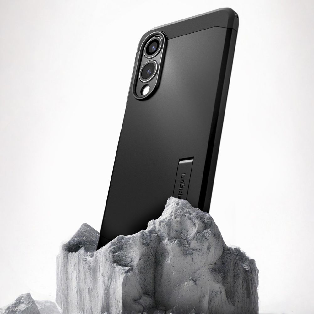 coque samsung galaxy s25 tough armor spigen noir