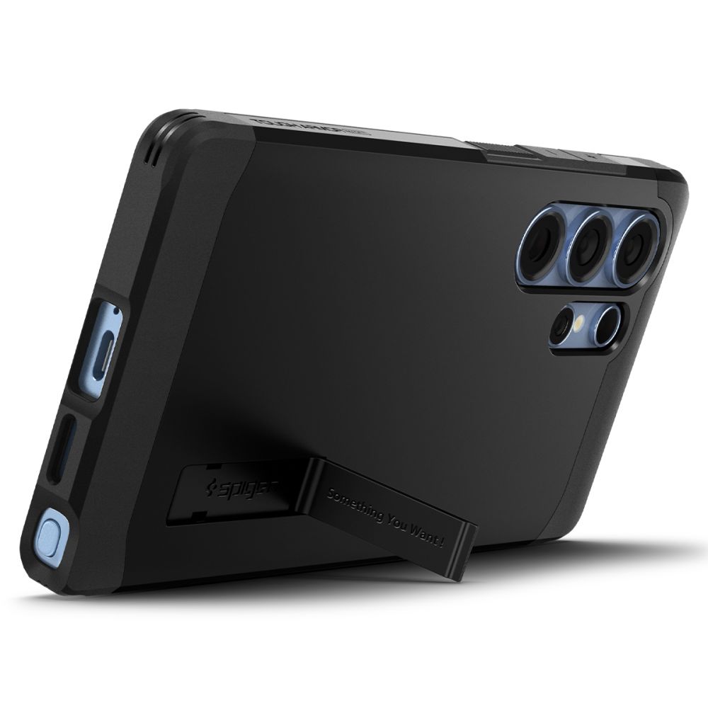 coque samsung galaxy s25 ultra tough armor spigen noir
