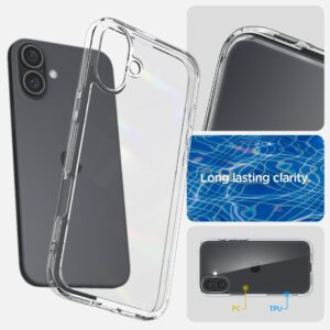 coque iphone 16 ultra hybrid spigen transparent