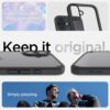 coque iphone 16 ultra hybrid spigen noir mat