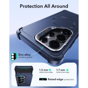 coque cyber tough kickstand magsafe pour samsung galaxy s26 ultra esr noir