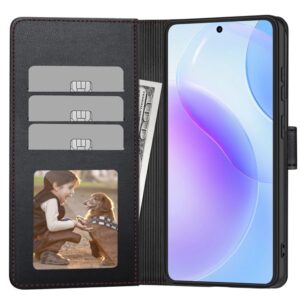 coque samsung galaxy a57 5g tech protect wallet noir rouge