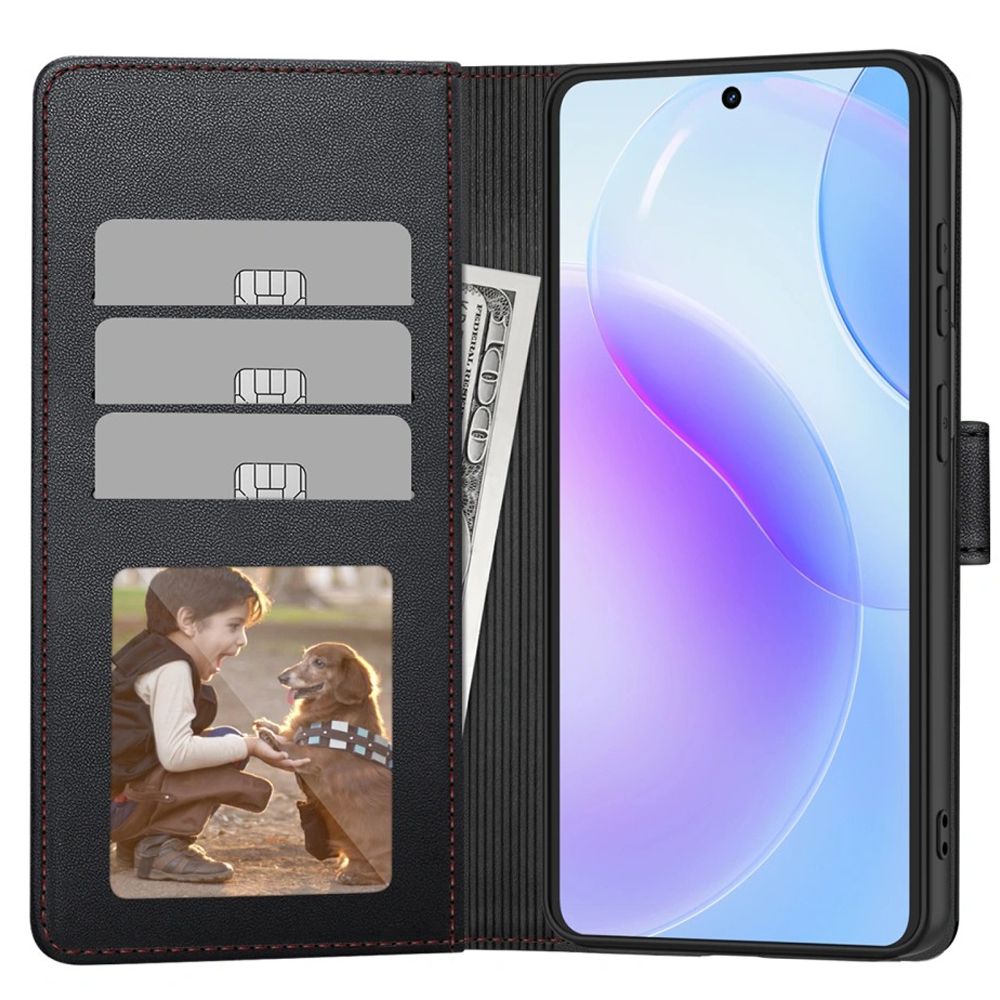 coque samsung galaxy a57 5g tech protect wallet noir rouge