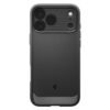 coque rugged armor mag magsafe pour iphone 17 pro spigen noir mat
