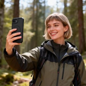 coque iphone 16e / 17e tech protect noir mat