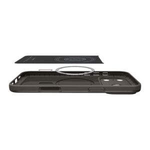 coque iphone 17 pro max thin fit mag spigen anthracite