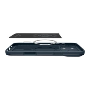 coque iphone 17 pro max thin fit mag spigen noir