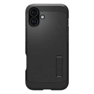 coque iphone 16 tough armor spigen noir