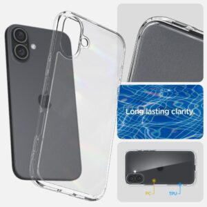 coque iphone 16 ultra hybrid spigen transparent