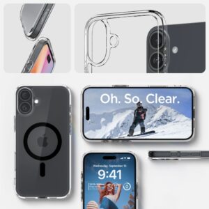 coque iphone 16 ultra hybrid spigen noir