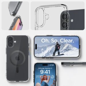 coque iphone 16 ultra hybrid spigen noir