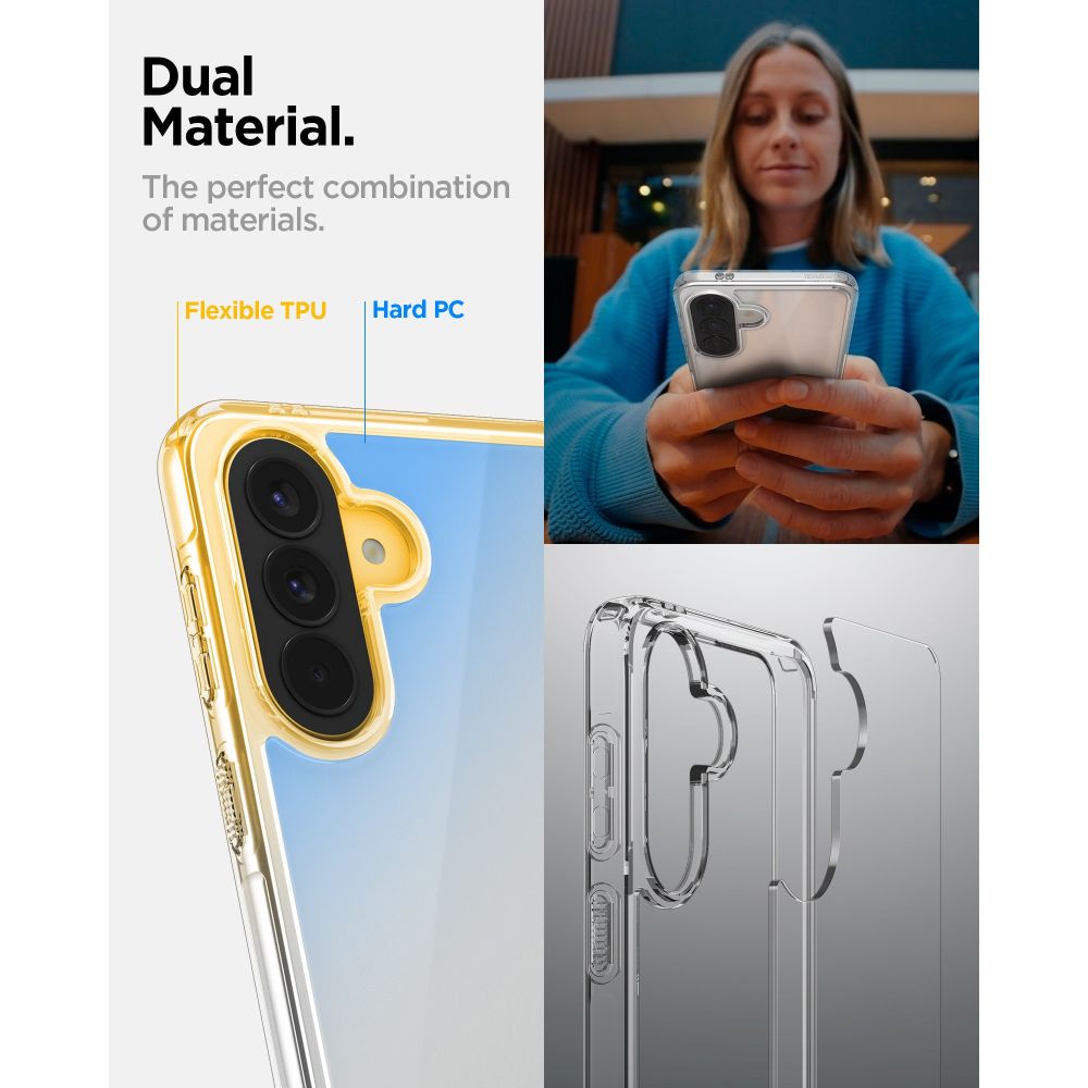 coque samsung galaxy a57 5g spigen ultra hybrid transparent