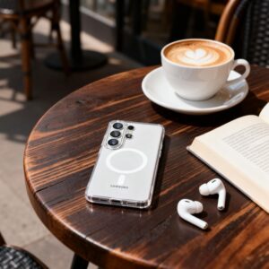 coque flexair magsafe pour samsung galaxy s26 ultra tech protect transparent