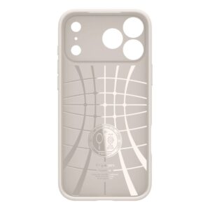 coque liquid air pour iphone 17 pro spigen titane naturel