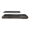 coque thin fit mag magsafe pour iphone 17 pro spigen gris gunmetal