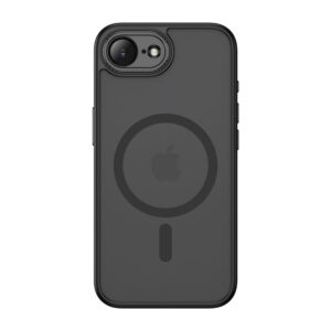 coque iphone 16e / 17e magcam tech protect noir mat