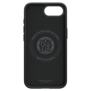 coque iphone 16e / 17e liquid air spigen noir mat