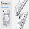 coque iphone 16e / 17e ultra hybrid spigen blanc