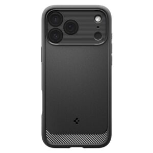coque iphone 17 pro max rugged armor mag spigen noir mat