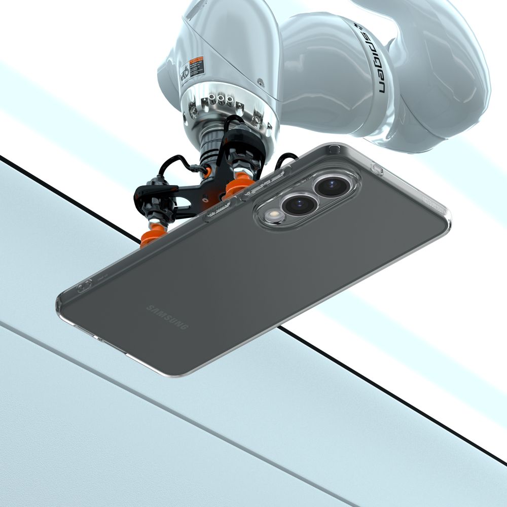 coque samsung galaxy s25 liquid crystal spigen gris