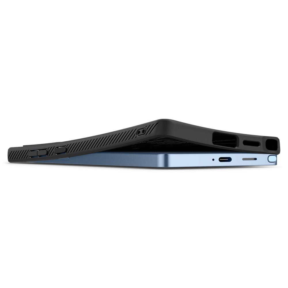 coque samsung galaxy s25 ultra liquid air spigen noir mat