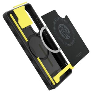 coque samsung galaxy s25 ultra rugged armor spigen noir mat