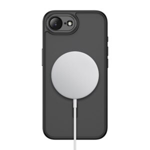 coque iphone 16e / 17e magcam tech protect noir mat
