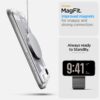 coque iphone 16e / 17e ultra hybrid spigen blanc