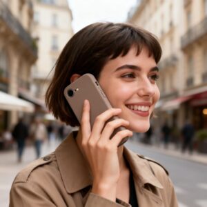 coque iphone 16e / 17e tech protect marron