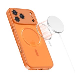 coque iphone 17 pro max tech protect orange