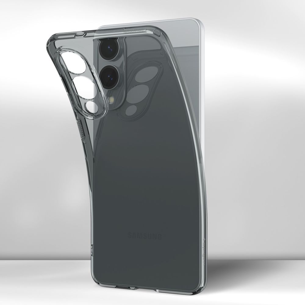 coque samsung galaxy s25 liquid crystal spigen gris