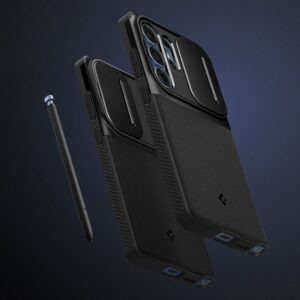 coque samsung galaxy s25 ultra optik armor spigen noir