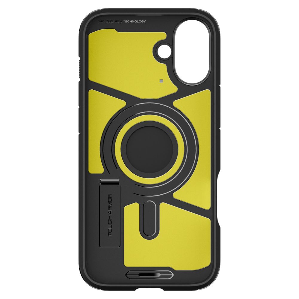 coque iphone 16 tough armor spigen noir