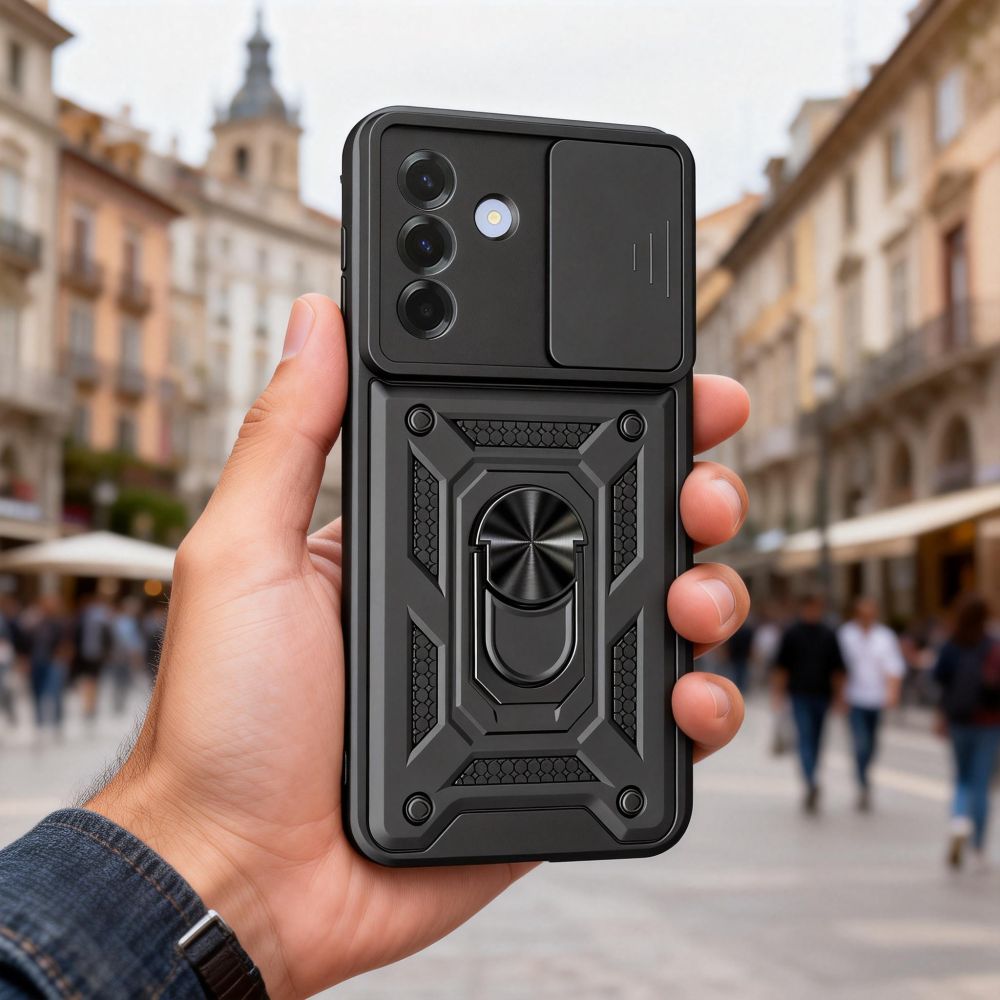 coque samsung galaxy a57 5g tech protect camshield pro noir