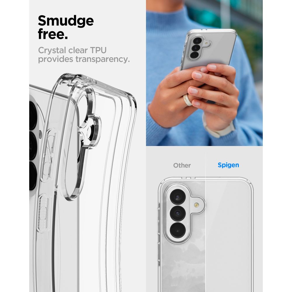 coque samsung galaxy a37 5g spigen liquid crystal transparent